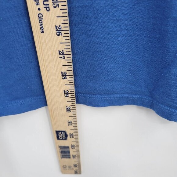 Champion Men Blue Short Sleeve Crew Neck Stripe Graphic Tee Shirt Top Size XL - Picture 8 of 11